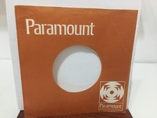 PARAMOUNT 7" VINYL RECORD SLEEVE VERY GOOD CONDITION