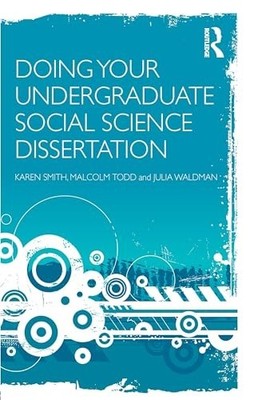 Doing Your Undergraduate Social Science Dissertation by Smith, Karen Paperback
