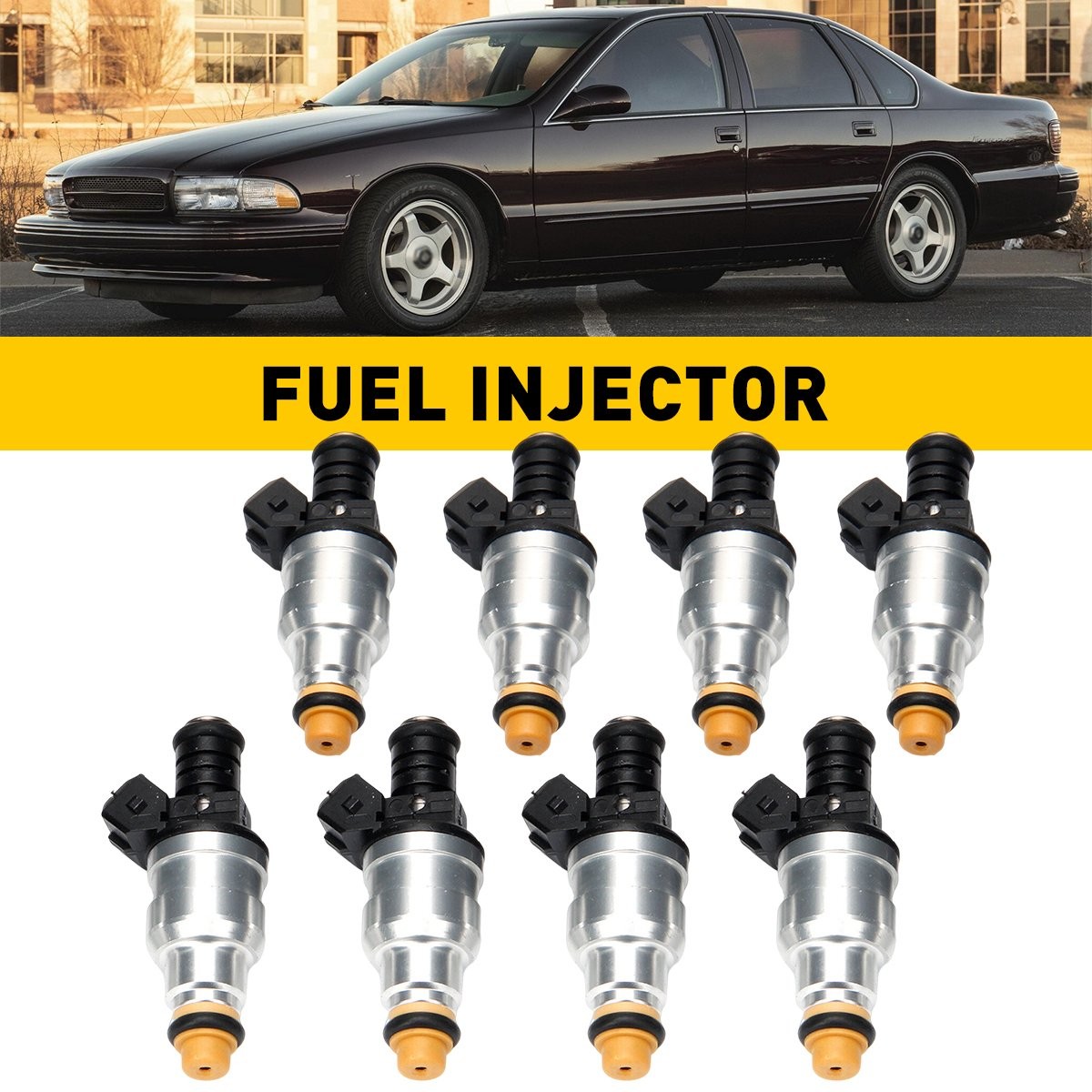 8PCS Fuel Injectors for Mustang Ford GT Cobra Replaces 0280150558 800-1152N EXV