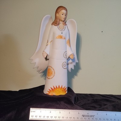 Goebel Mara Porcelain Angel, Goebel Porzellanfabrik Brown Hair Angel 