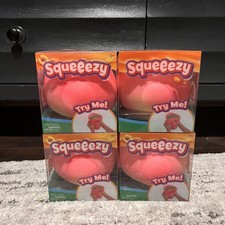 Sunny Days Jumbo SQUEEZY PEACH Squishy Viral Jumbo Squeeze Toy FAST SHIP