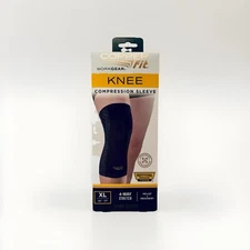 Copper Fit WorkGear Knee Compression Sleeve Size XL Relief Plus Recovery Stretch