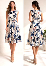 Calvin Klein Women's Sleeveless Midi Dress Size 12