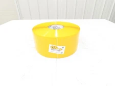Uline S-19125Y Mighty Line Deluxe Safety Tape 4"x 100' Yellow