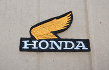 *NOS*Aufnäher / Aufbügler/ Patch: HONDA - Wings Logo & Schriftzug ca. 5 x 7,5 cm