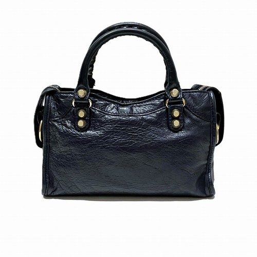 Balenciaga Handbag Mini City  Giant Leather for women Navy color w24cm h15cm