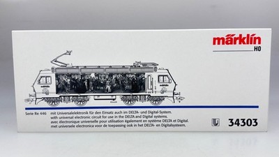 (DA) Märklin H0 34303 E-Lok Serie Re 446 447-5  SOB[neuwertig, AC,digital, OVP]