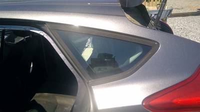 Driver Quarter Glass Hatchback Black Moulding Fits 12-18 FOCUS 