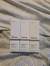 The Ordinary Bundle- Niacinamide 10 zinc 1 Hyaluronic Acid 2 B5 Caffeine 5 E