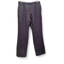 Vintage Pendleton 100 Wool Dark Gray Trouser Pants Size 10 Petite