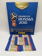 Panini FIFA World Cup Russia 2018 Official Sticker Album With 5 Sticker Packs