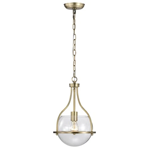 Nuvo Lighting 60/7815 Amado 10"W Pendant - Brass - Picture 4 of 6