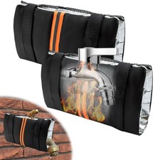 2Pcs Outdoor Faucet Covers for Winter Freeze Protection, Reusable Insulated H...