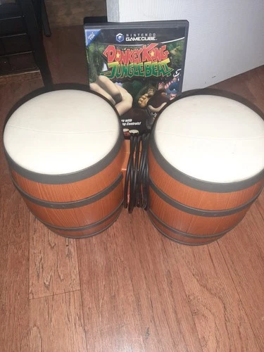 Donkey Kong Jungle Beat With Bongos BUNDLE GameCube! Very Good Condition! Tested