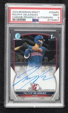 2023 Bowman Draft Chrome Prospect Ralphy Velazquez #CDA-RV PSA 9 MINT Auto f0r