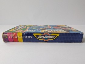 Micro Machines NES Complete inc Rare Poster Good Con