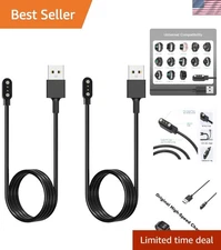 Brand New 2-Pack 3.3FT Magnetic USB Watch Charger