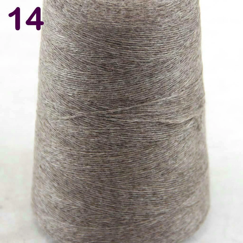 AIPYARN 4 conos X100gr esponjoso lujo pura calidad cachemir hilo de tejer a mano 14 Foto 2 de 4