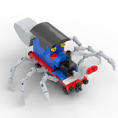 Game Characters Spider Train Mix Monster Model 198 Pieces Building