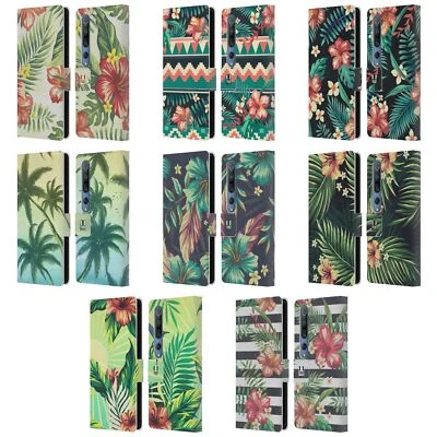 HEAD CASE DESIGNS TROPICAL PRINTS LEATHER BOOK WALLET CASE FOR XIAOMI PHONES - Image 1 of 4