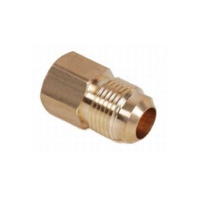 1/2'' Flare to 1/2'' Female NPT Adapter - High Quality Brass, Ships from the USA
