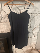 Spiegel Womens Black Vintage Sleeveless Sheath Dress Size Small