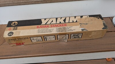 Set of Brand New In Box Yakima Kayak Stacker # 4036 Rooftop Mount 