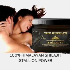 100% Pure Himalayan Shilajit Resin Extremely Potent 50g Jar + Measuring Spoon
