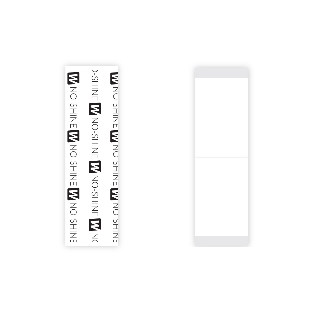 Walker No Shine 1" x 3" Straight Strip Lace Wigs Toupee Hair System 108 PCS Tape