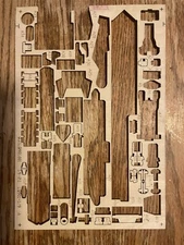 Spare Parts For Rokr AK47 Submachibe Gun Rubber Band Gun