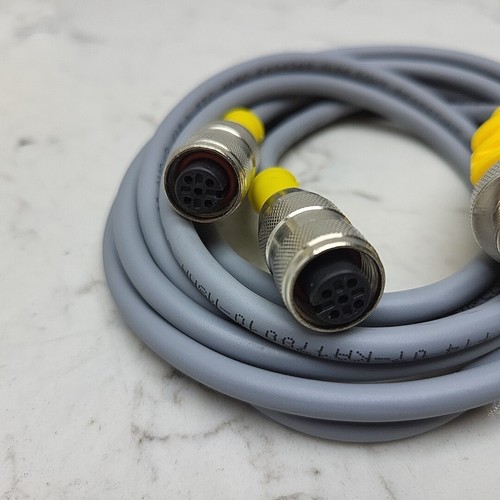 Turck VBRS 4.4-2RK 4T-1/1 Two Branch Daisy Chain Cordset M12 M to M12 1m New - Picture 4 of 10