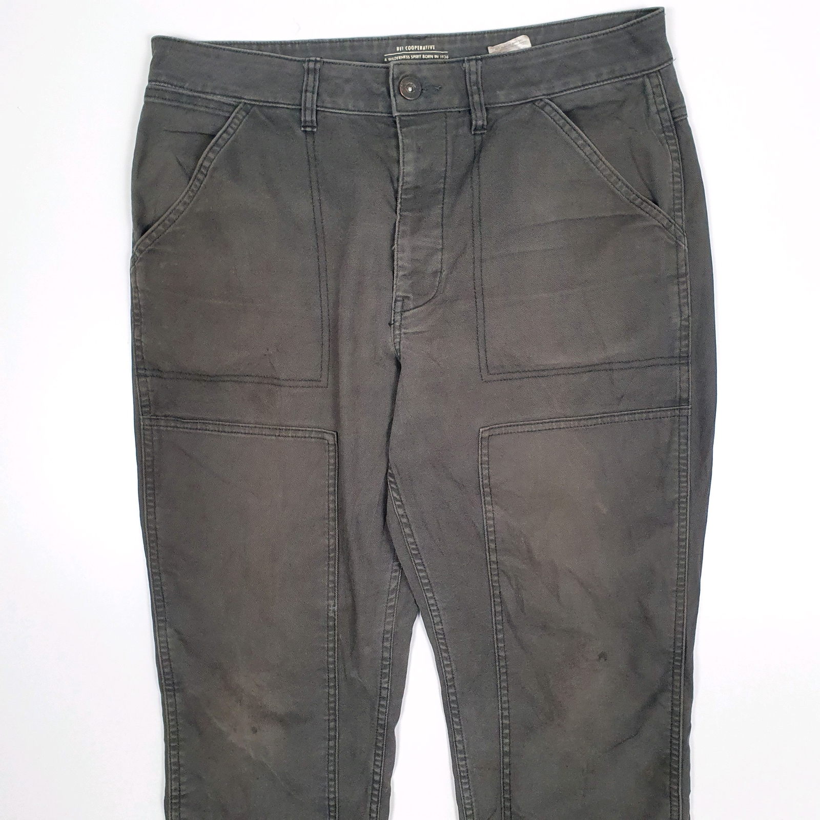 REI COOPERATIVE Double Knee Carpenter Workwear Trousers Grey Womens  12 image 4