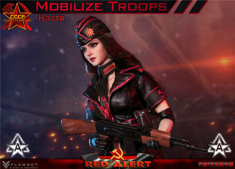 FLAGSET 1/6 Red Alert Soviet Sniper Team Nastya FS-73048A Action