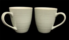 Dowan Oversized Coffee Mug Set of 2 or Replacements Gray with Green Undertone