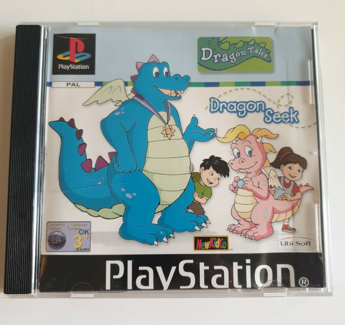 Dragon Tales Dragon Seek -  Playstation 1 2 PS1 PS2 Game sesame workshop
