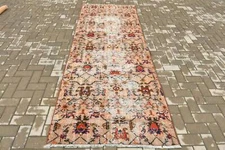 Turkish Rugs, Anatolian Rugs, Floor Rugs, Vintage Rugs, 3.5x9.9 ft Runner Rug