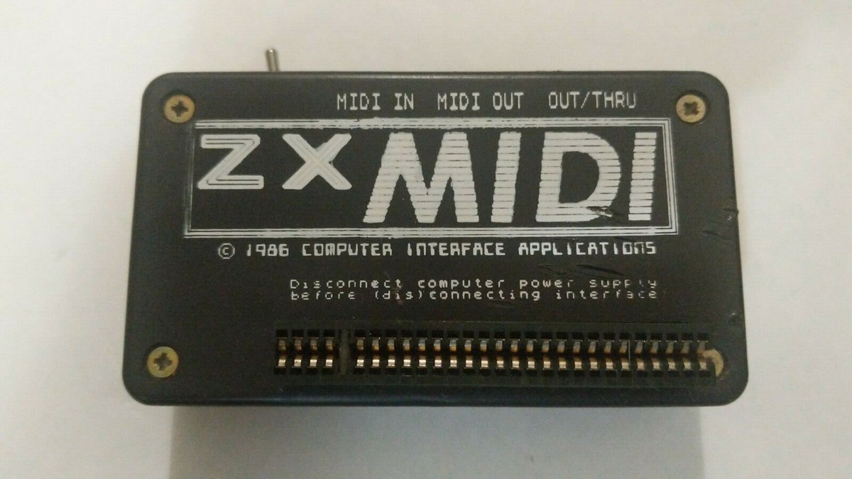 ZX Spectrum MIDI Computer Interface + Real Time Sequencer