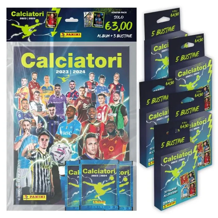 PANINI CALCIATORI 2023-24 2024 FIGURINE A SCELTA #1-#250 NUOVE
