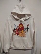 Disney Lion King Graphic Print Hoodie Juniors Sz L 11-13 -Casual Travel Lounge