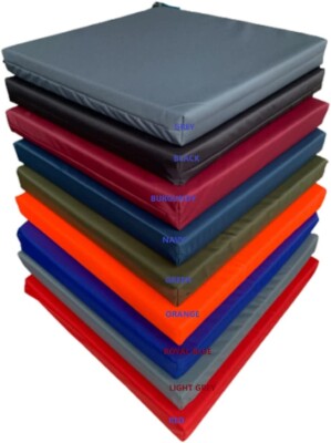 Memory Foam Kissen Wasserdicht ROLLSTUHLKISSEN DRUCKENTLASTUNG SITZPOLSTER 