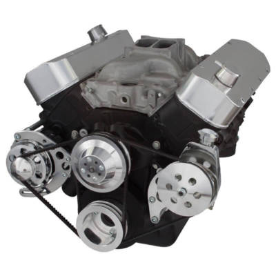 Chevy Big Block V-Belt System - Power Steering, LWP