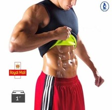 Fajas Reductoras Abdomen Para Hombres Sudar Perder Peso Shaper Chaleco Tank Top