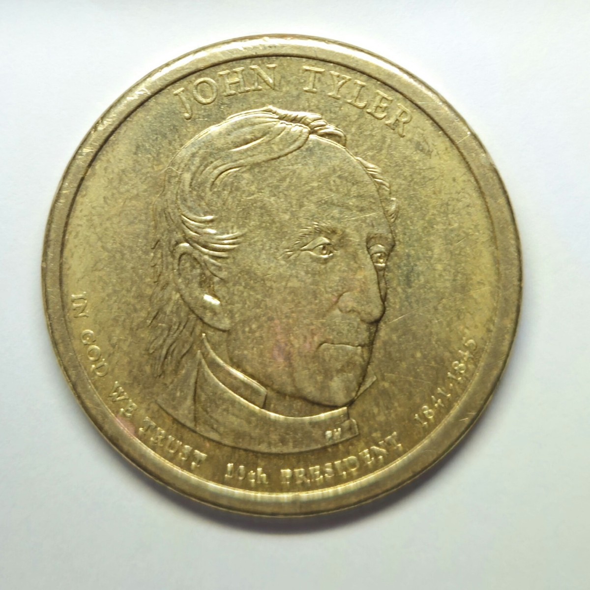 1841-1845 RARE P United States John Tyler Dollar Coin | eBay