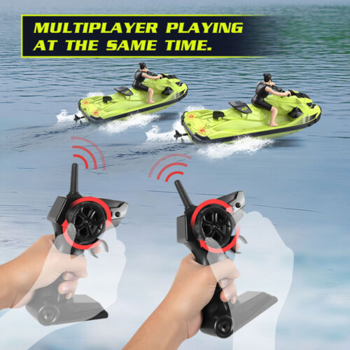 1/14 2,4 GHz RC-Schiff Max. Steuerentfernung 40 m Elektronisches Runabout für Po - Bild 6 von 13