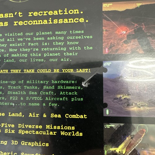 Incoming Game von Macplay UFO Alien Invasion Shooter Spiel Mac OS - Bild 3 von 9