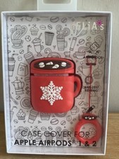 NEW DELIA'S CASE COVER FOR APPLE AIRPODS GEN 1  2 CHRISTMAS HOT CHOCOLATE COCOA