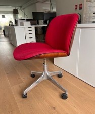 Chaises de bureau vintage Ico Parisi designer italien