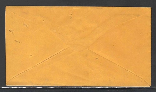 1865 CAZANOVA NEW YORK DOUBLE RING CANCEL + TARGET - WELL MARKED/CLEAN REVERSE - Picture 2 of 2