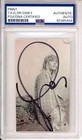 Signed TAYLOR SWIFT Black & White Evermore Photo Autographed Cut PSA DNA COA