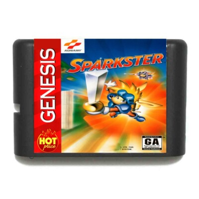 New Arrival Sparkster 16bit MD Game Card For Sega Mega Drive For Genesis